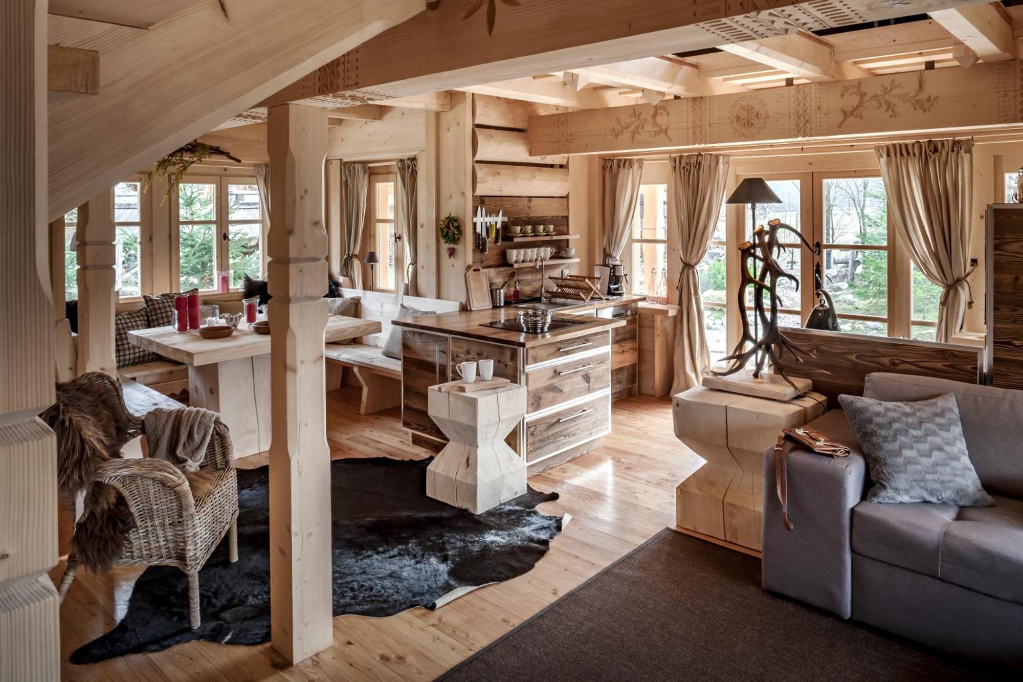 Gorska Osada Beautiful Chalets ザコパネ エクステリア 写真