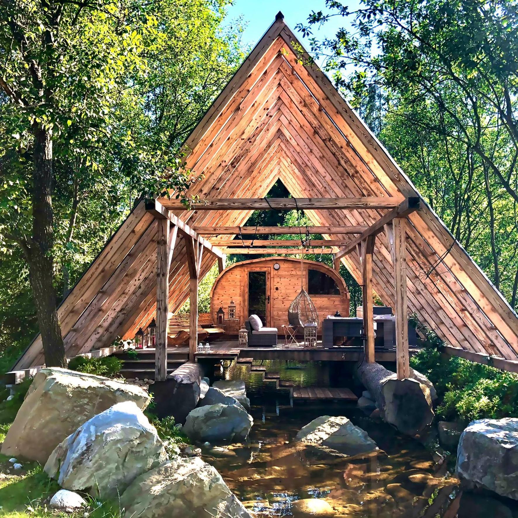 Gorska Osada Beautiful Chalets ザコパネ エクステリア 写真