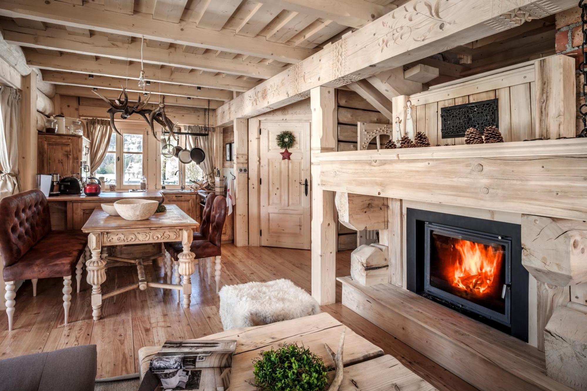 Gorska Osada Beautiful Chalets ザコパネ エクステリア 写真
