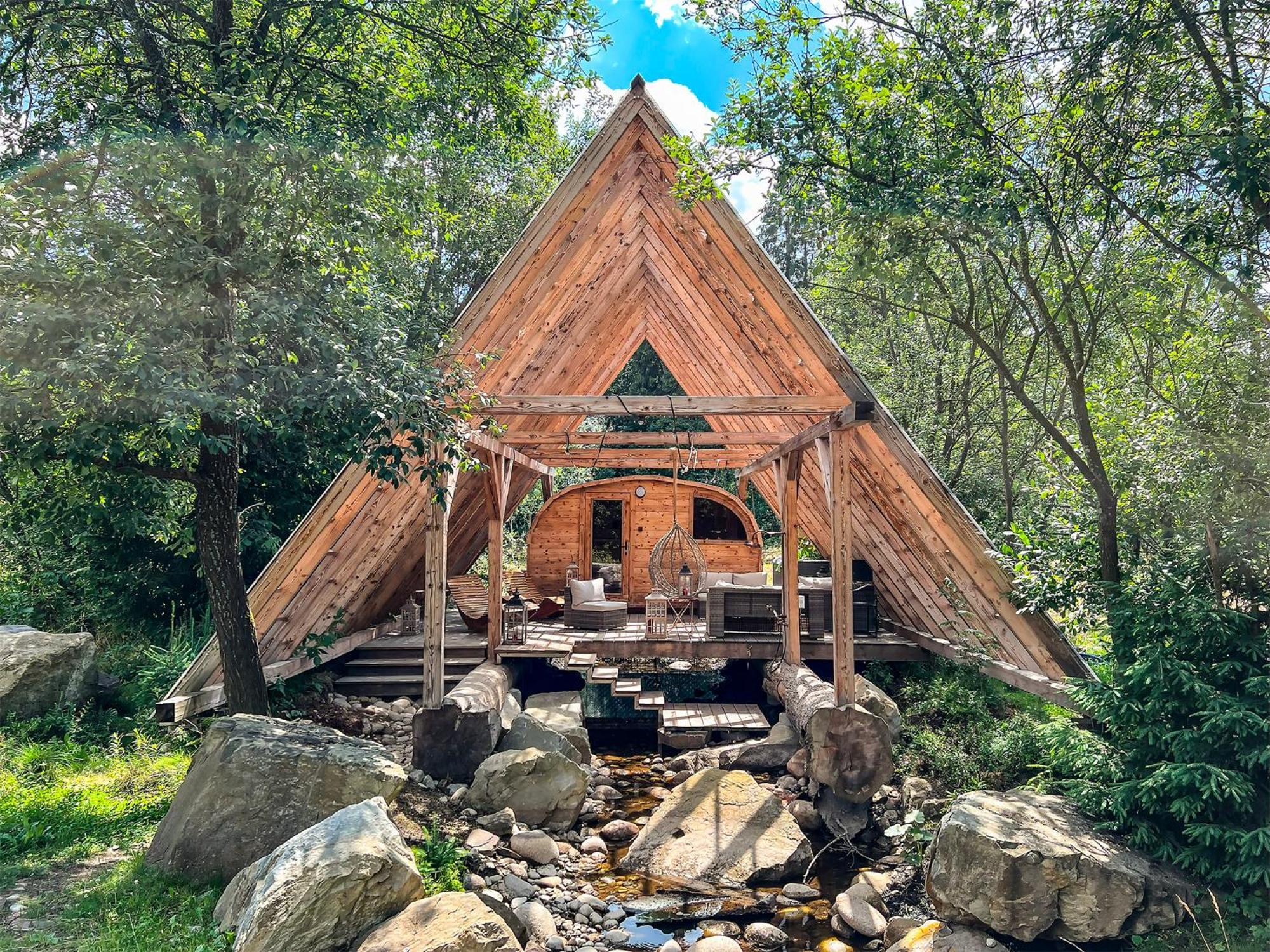 Gorska Osada Beautiful Chalets ザコパネ エクステリア 写真